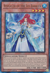 Revealer of the Ice Barrier - RA03-EN028 - Prismatic Ultimate Rare - 1st Edition